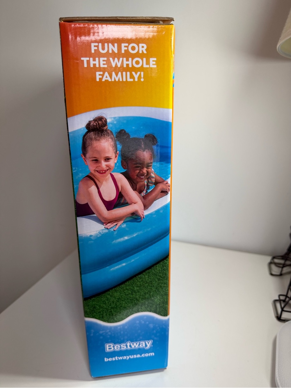 Blue Rectangular Kids Swim Pool - Picture 6 of 8